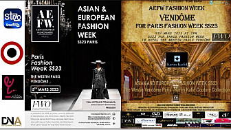 Tv Local Paris - AEFW presents ASIAN AND EUROPEAN FASHION WEEK SS23  - The Westin Vendôme Paris - Karim Kafid Couture Collection