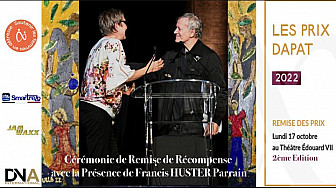 Tv Locale Paris JAM WAXX présente Francis Huster Parrain des Prix DAPAT Edition 2022 - Remise des Prix - 2ème Edition