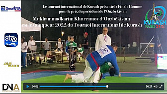 Tv Locale Paris - Le tournoi international de Kurash présente la Finale Homme pour le prix du président de l'Ouzbékistan s'est tenu au cœur de Paris le 24 juillet 2022