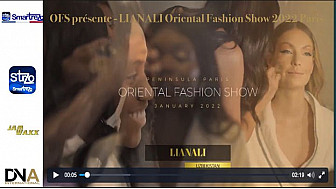 Tv Locale Paris - OFS présente - LIANALI  (Ouzbékistan) Oriental Fashion Show 2022 Paris 