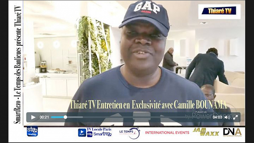 Tv Locale Paris - Le Temps des Banlieues - Thiaré TV Entretien en  Exclusivité avec Camille BOUNAMA